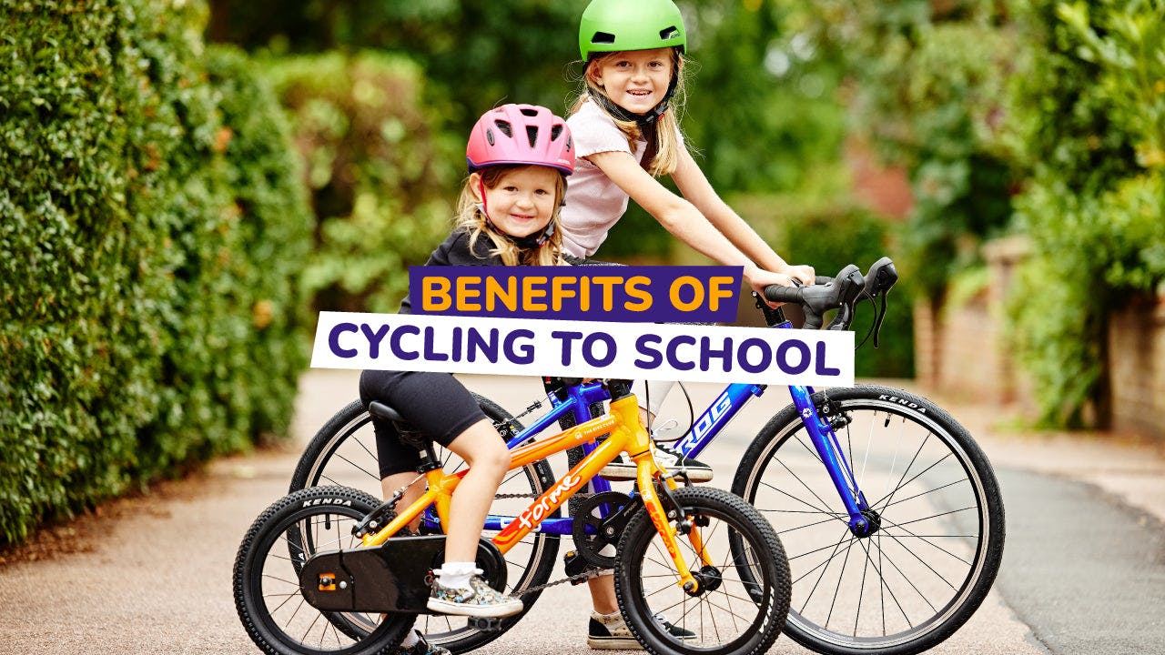 benefits of cycling to school